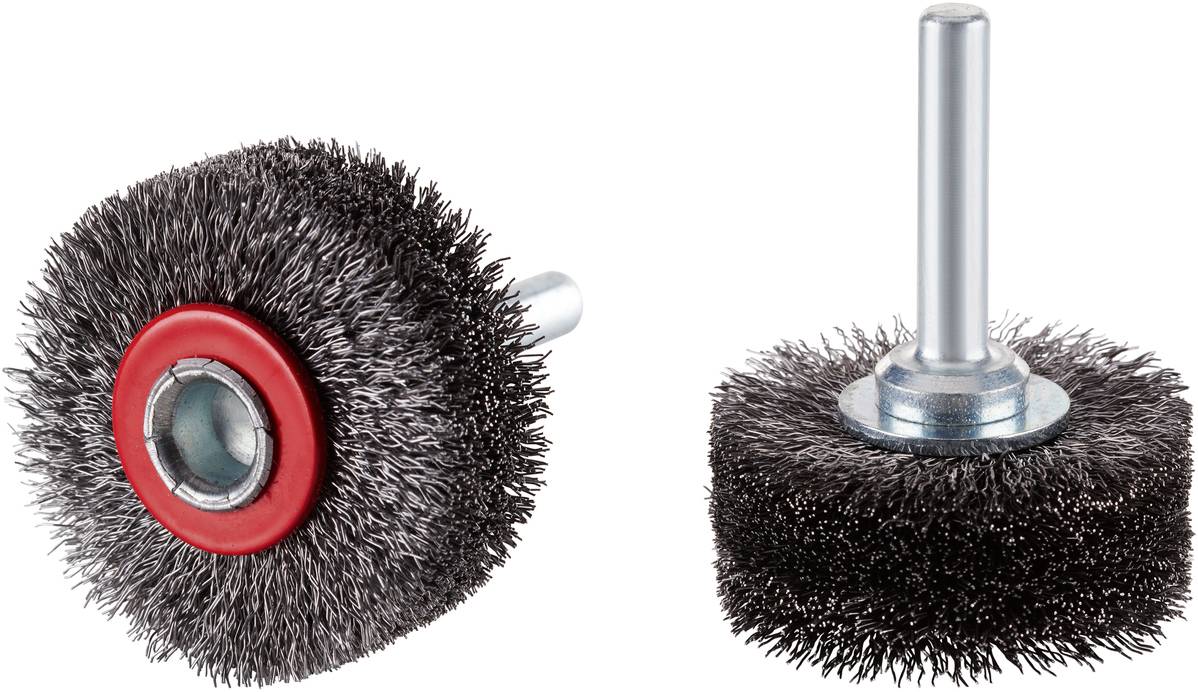 Rhodius RHODIUS SRBWGS, 10 Stück Rundbürste 40 x 16 x 10 x 6,0 mm, gewellt, TOPline, für Stahl SRBWGS 353136 10 St.