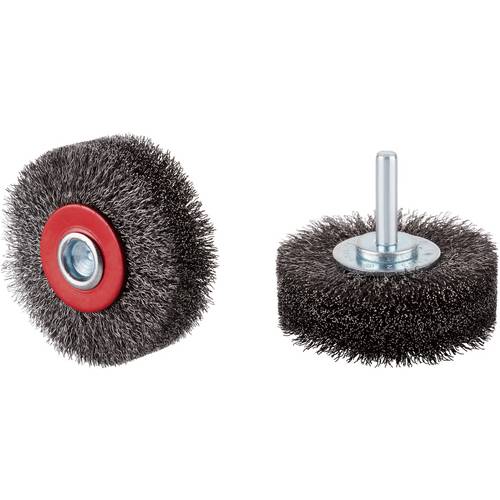 Rhodius RHODIUS SRBWGS, 10 Stück Rundbürste 60 x 18 x 15 x 6,0 mm, gewellt, TOPline, für Stahl SRBWGS 353153 10 St.