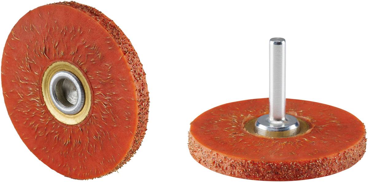 Rhodius RHODIUS SRBWGSK, 12 Stück Rundbürste 63 x 8 x 20 x 6,0 mm, gewellt, TOPline, Made in Germany, für Stahl SRBWGSK ...