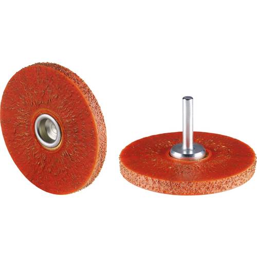 Rhodius RHODIUS SRBWGSK, 12 Stück Rundbürste 76 x 8 x 26 x 6,0 mm, gewellt, TOPline, Made in Germany, für Stahl SRBWGSK ...