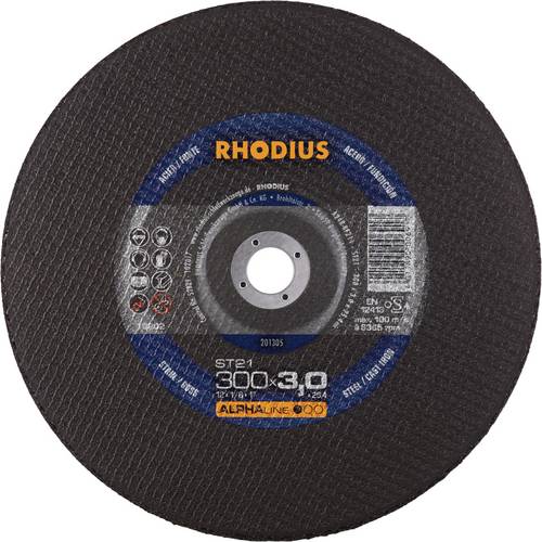 Thumbnail - Rhodius ST21 201305 Trennscheibe 10 St. Stahl, Guss