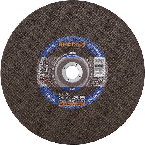 Thumbnail - Rhodius ST21 201332 Trennscheibe 10 St. Stahl, Guss