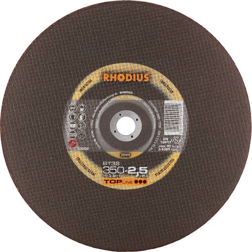 Rhodius ST38 209499 Trennscheibe 10 St. Edelstahl, Stahl