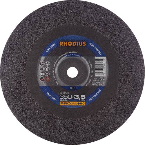 Rhodius ST56 201415 Trennscheibe 10 St. Stahl, Guss