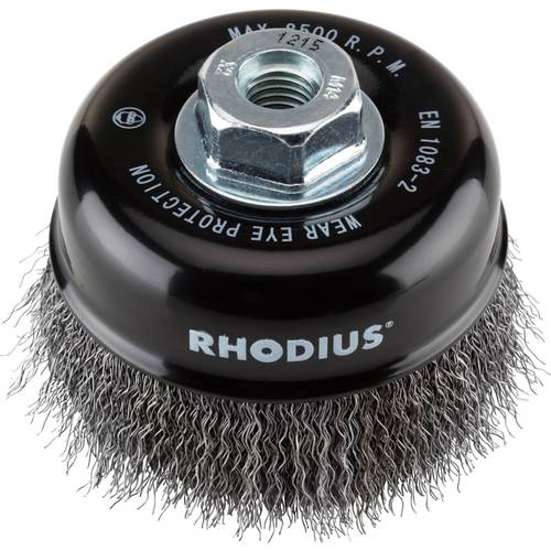 Rhodius RHODIUS STBW, Topfbürste 100 x 30 x M14, gewellt, PROline, für Stahl STBW 353018 1 St.