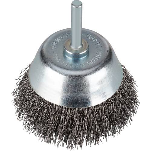 Thumbnail - Rhodius RHODIUS STBWGS, 10 Stück Topfbürste 70 x 15 x 6,0 mm, gewellt, TOPline, Made in Germany, für Stahl STBWGS 353139...