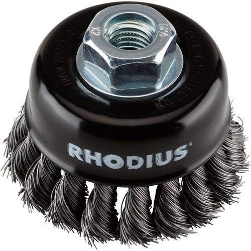Rhodius RHODIUS STBZ, Topfbürste 65 x 20 x M14, gezopft, PROline, für Stahl STBZ 353074 1 St.