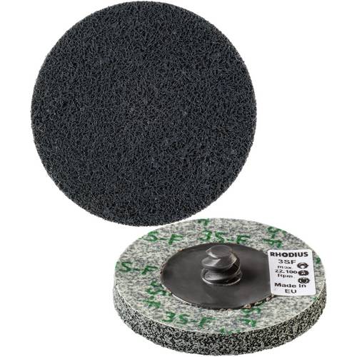 Rhodius 305287 RHODIUS VKS QUICK, 10 Stück Schleifvlies 51 mm, 3S-fine, TOPline, für Edelstahl, Stahl, NE-Metalle 10 St.