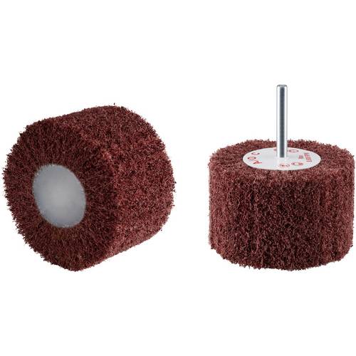 Rhodius 305349 RHODIUS VS, 10 Stück Vliesfächerschleifer 80 x 50 x 6,0 mm, coarse, TOPline, für Edelstahl, Stahl, NE-Met...