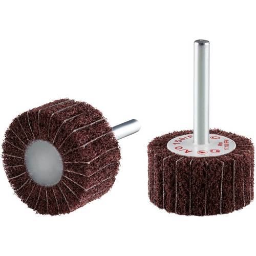 Thumbnail - Rhodius 305315 RHODIUS VSK, 10 Stück Vliesfächerschleifer 40 x 20 x 6,0 mm, A150, fine, TOPline, für Edelstahl, Stahl, N...