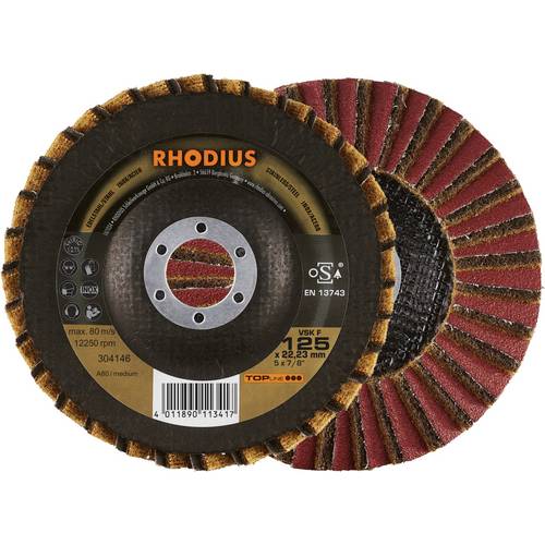 Rhodius 304146 VSK F Fächerschleifscheibe 10 St.
