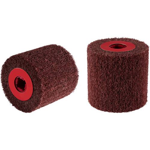 Rhodius 305357 RHODIUS VW, Vlieswalzen 100 x 100 x 19,00 mm, coarse, TOPline, für Edelstahl, Stahl, NE-Metalle 1 St.