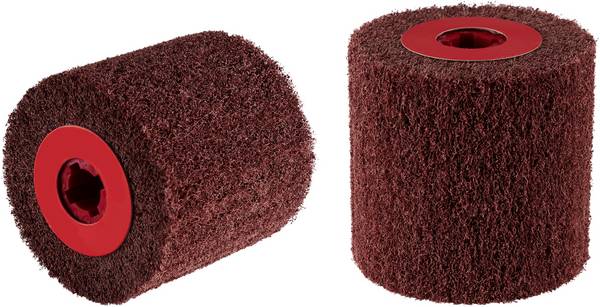 Rhodius 305357 RHODIUS VW, Vlieswalzen 100 x 100 x 19,00 mm, coarse, TOPline, für Edelstahl, Stahl, NE-Metalle 100 mm 100 x 100 x 19.00 mm 1 St.