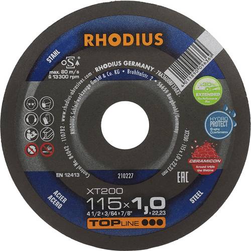 Thumbnail - Rhodius XT200 210227 Trennscheibe 25 St. Stahl