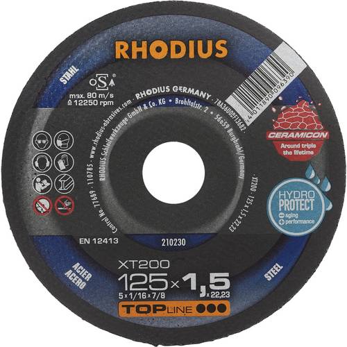 Thumbnail - Rhodius XT200 210230 Trennscheibe 25 St. Stahl