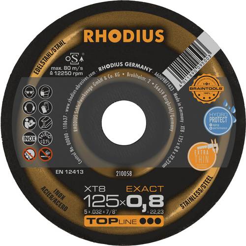 Thumbnail - Rhodius XT8 EXACT 210058 Trennscheibe 50 St. Edelstahl, Stahl