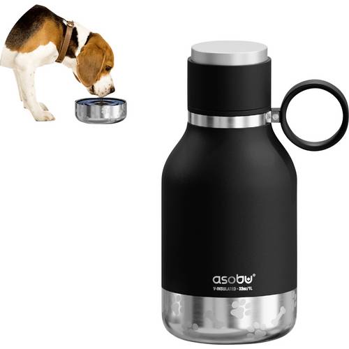Thumbnail - Asobu Trinkflasche 1000 ml Edelstahl SDB1 BLACK SDB1 black