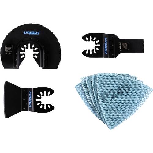 FRITZFURT 3501-2008 Carbide Multifunktionswerkzeug-Zubehör-Set 8teilig 1 Set