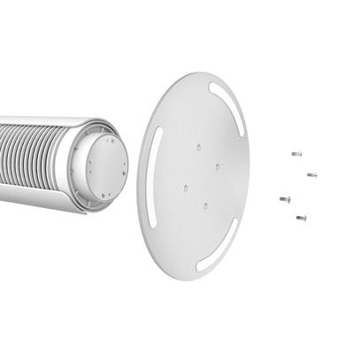 Stadler Form Peter Leatherette Turmventilator 60 W (Ø x H) 24 cm x 110 cm Dimmbar, mit Fernbedienung, Timer, Schwenkbar-7