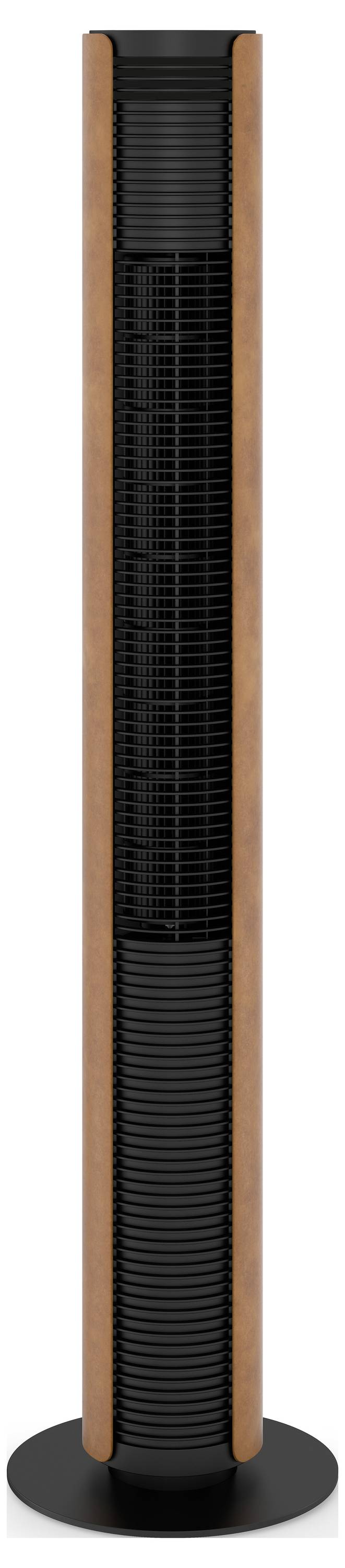 Stadler Form Peter Leatherette Turmventilator 60 W (Ø x H) 24 cm x 110 cm Dimmbar, mit Fernbedienung, Timer, Schwenkbar-1