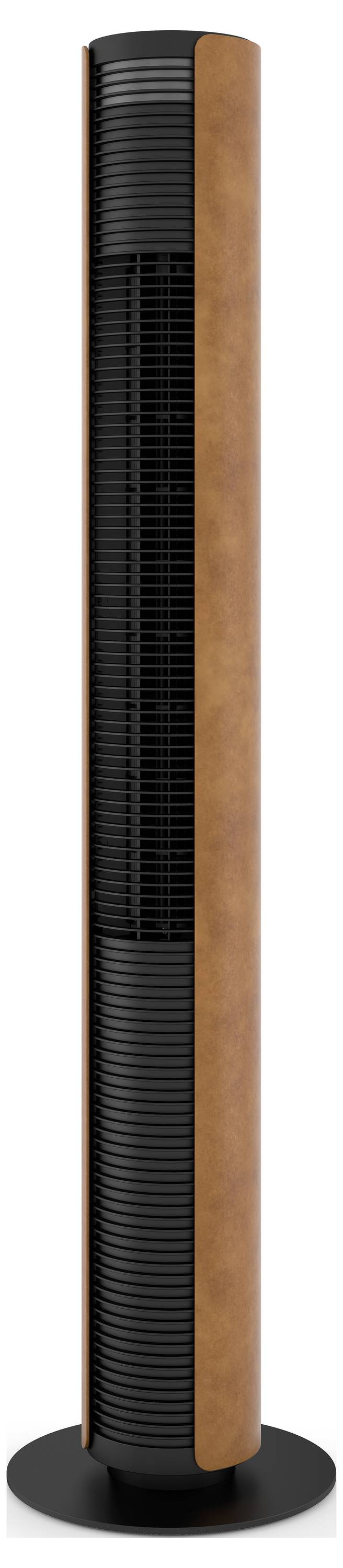 Stadler Form Peter Leatherette Turmventilator 60 W (Ø x H) 24 cm x 110 cm Dimmbar, mit Fernbedienung, Timer, Schwenkbar-2