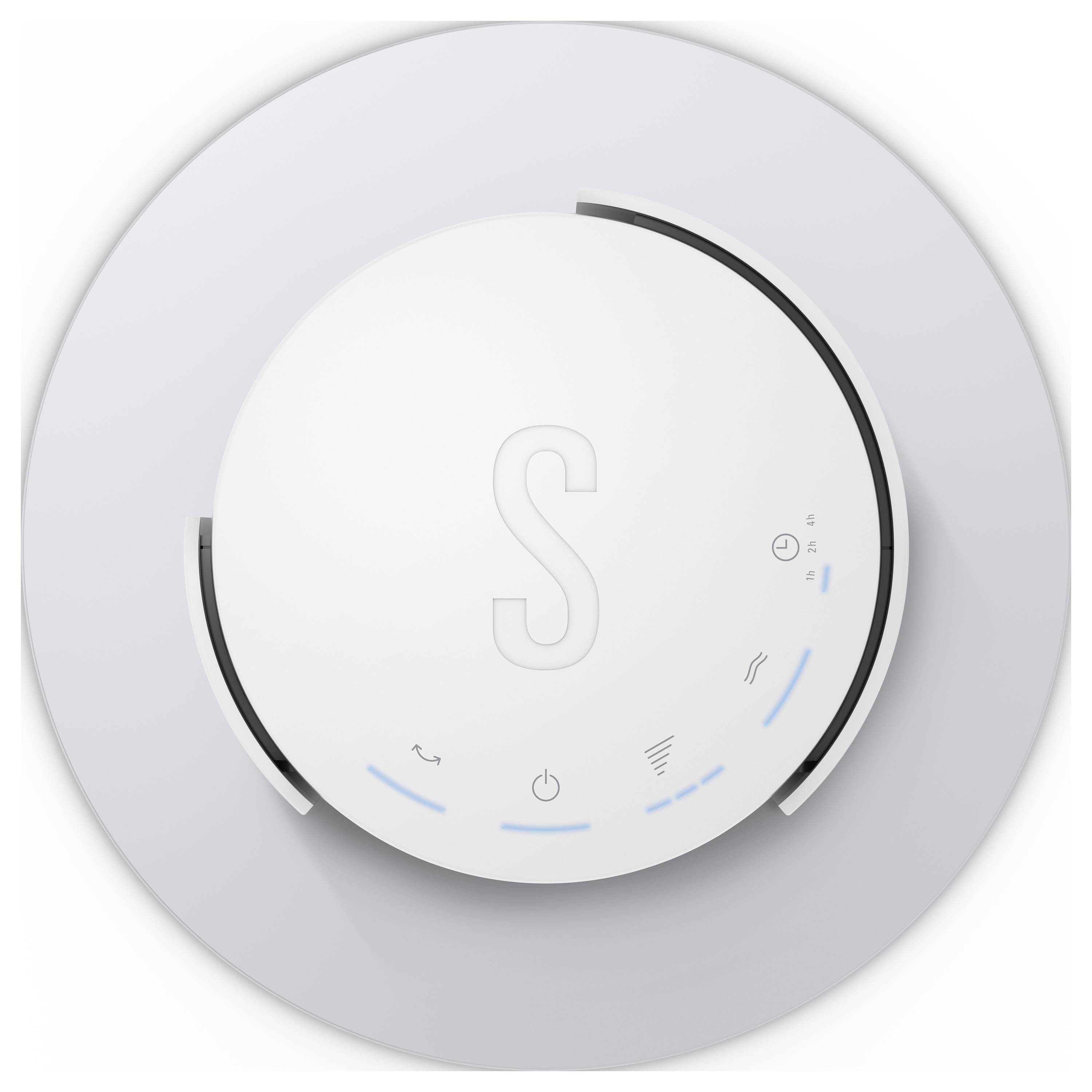 Stadler Form Peter weiss Turmventilator 60 W (Ø x H) 24 cm x 110 cm Dimmbar, mit Fernbedienung, Timer, Schwenkbar-5