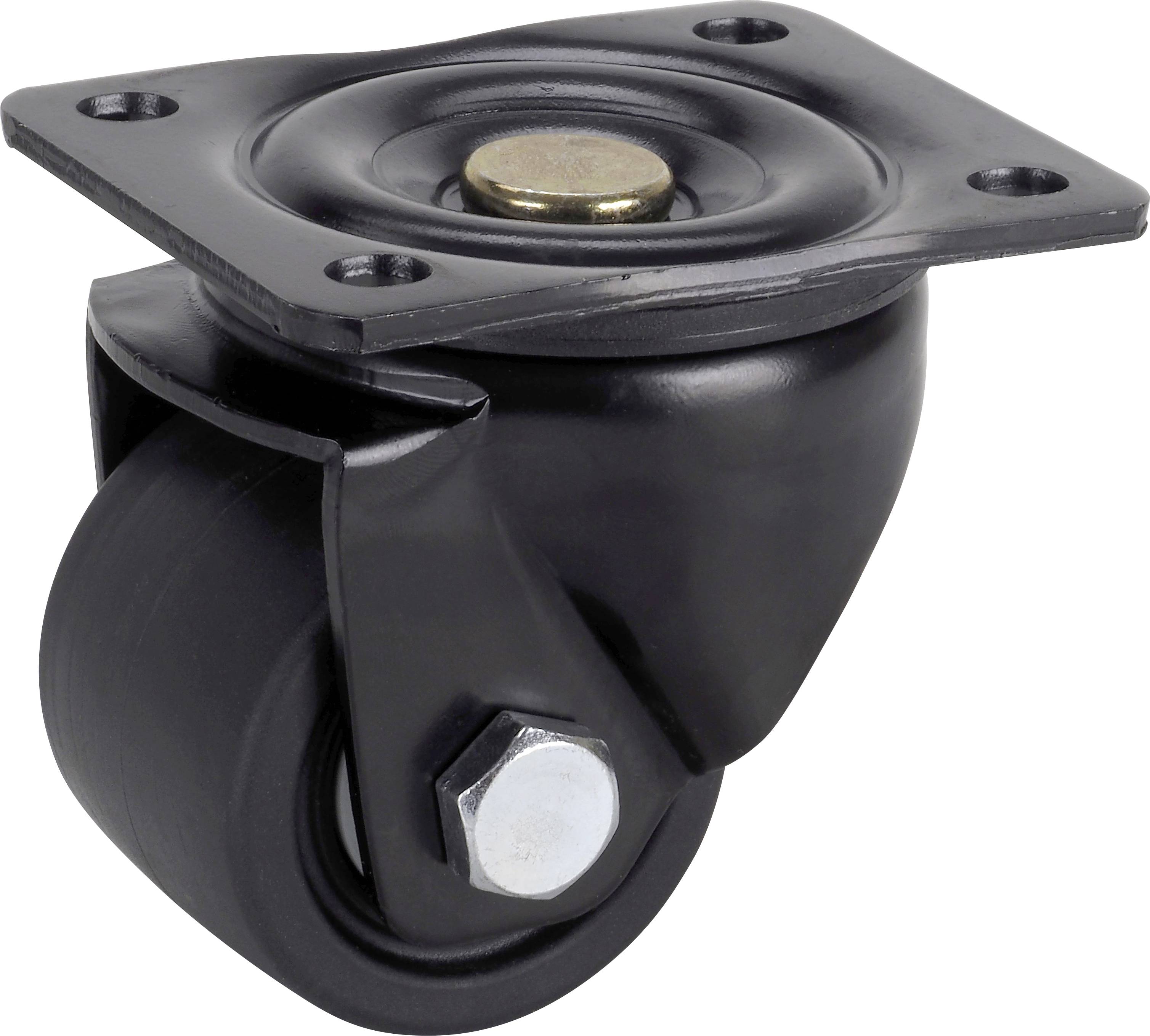 dörner + helmer 735075 Schwerlast-Lenkrolle Rad-Durchmesser: 75 mm Tragfähigkeit (max.): 600 kg 1 St.