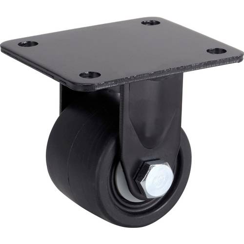 dörner + helmer 736055 Schwerlast-Bockrolle Rad-Durchmesser: 50 mm Tragfähigkeit (max.): 300 kg 1 St.