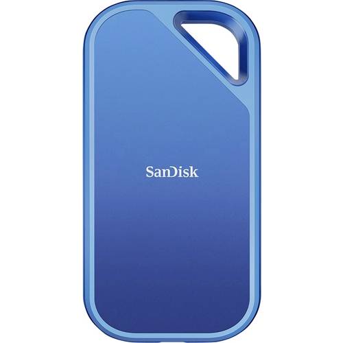 SanDisk Creator Pro Portable 4 TB Externe SSD USB-C® (USB 3.2 Gen 2x2) Blau SDSSDE81C-4T00-G25