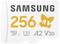 'Samsung 256GB microSD-Karte, geeignet für A2, XC, V30 Anwendungen und hohe Geschwindigkeit.'