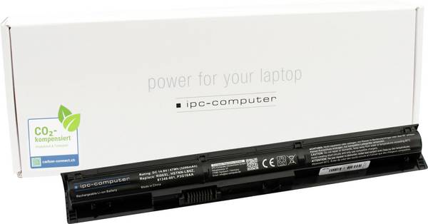ipc-computer Notebook-Akku Akku RI04 47Wh REPLACE 14.80 V 3200 mAh IPC-Computer
