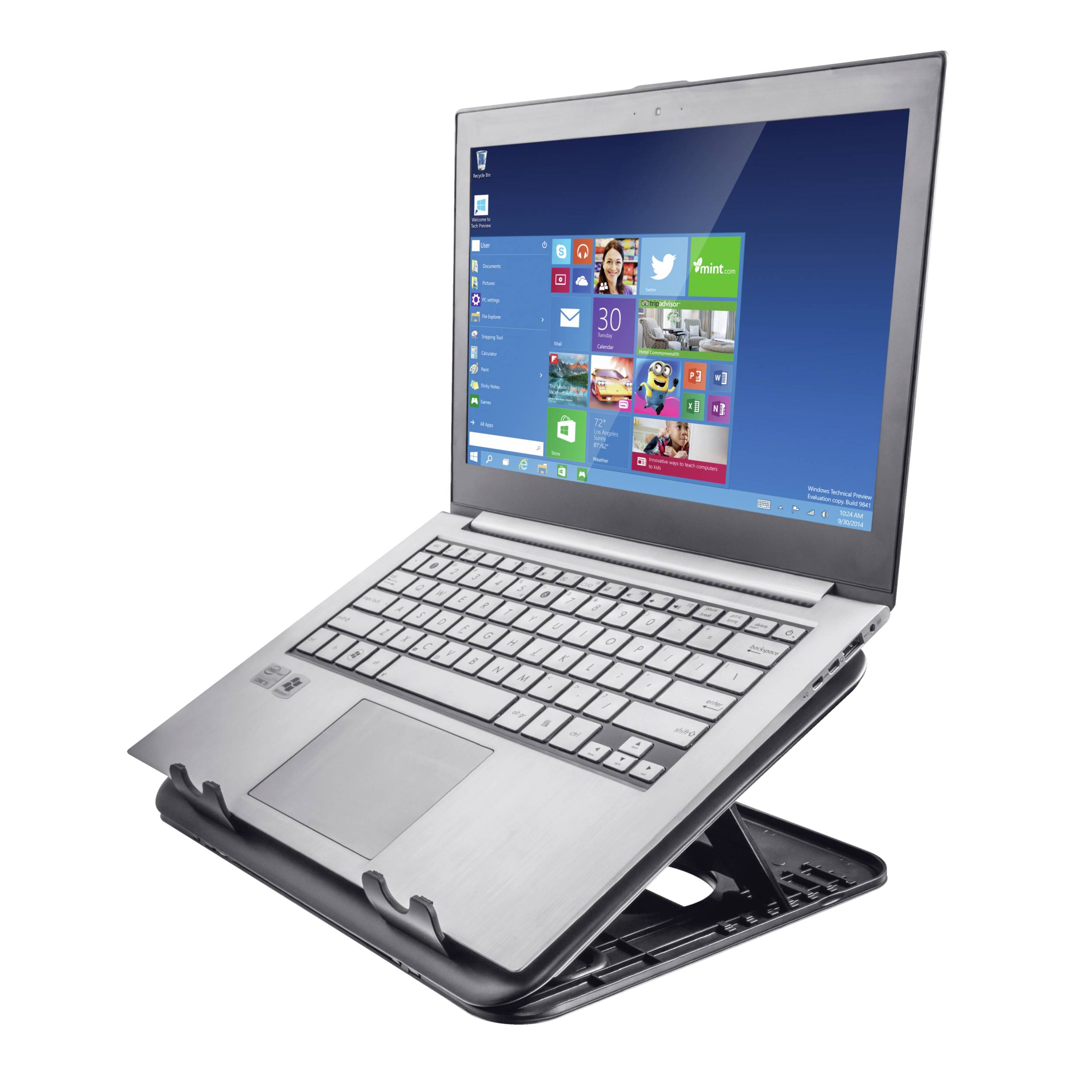 Trust Cyclone Notebook Cooling Stand - Notebook-Ständer - mit Ventilator-2