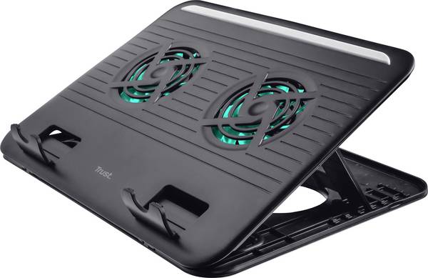 Trust Cyclone Notebook Cooling Stand - Notebook-Ständer - mit Ventilator