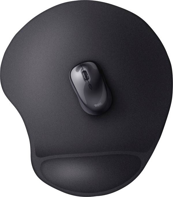 Trust XL Gel-Mauspad Mauspad  Ergonomisch Schwarz