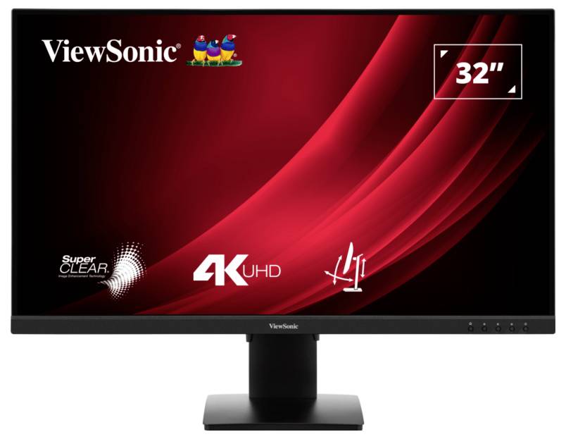 Viewsonic VG3208-4K LED-Monitor EEK F (A - G) 81.3 cm (32 Zoll) 3840 x 2160 Pixel 16:9 4 ms DisplayPort, HDMI® VA LED