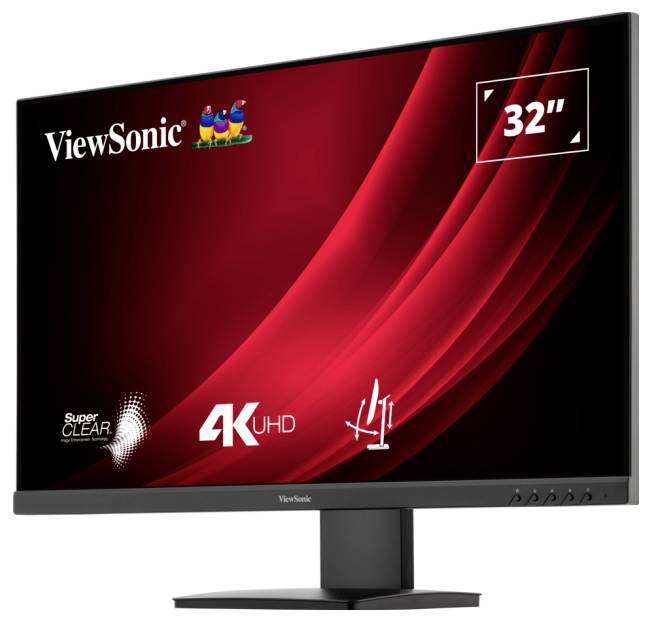 Viewsonic VG3208-4K LED-Monitor EEK F (A - G) 81.3 cm (32 Zoll) 3840 x 2160 Pixel 16:9 4 ms DisplayPort, HDMI® VA LED-2