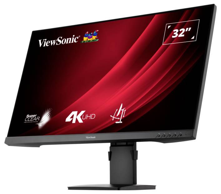 Viewsonic VG3208-4K LED-Monitor EEK F (A - G) 81.3 cm (32 Zoll) 3840 x 2160 Pixel 16:9 4 ms DisplayPort, HDMI® VA LED-3