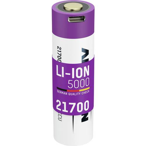 Thumbnail - Ansmann USB Typ-C Spezial-Akku 21700 Li-Ion 3.6 V 4900 mAh 1 St.