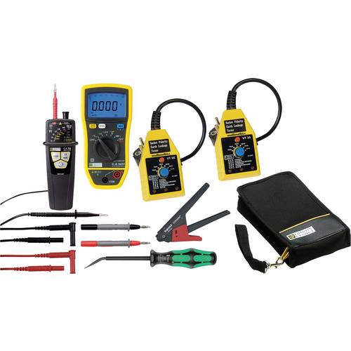 Chauvin Arnoux KIT - SAV-FERMETURES-ESC. MECA Hand-Multimeter digital CAT III 1000 V, CAT IV 600 V Anzeige (Counts): 600...