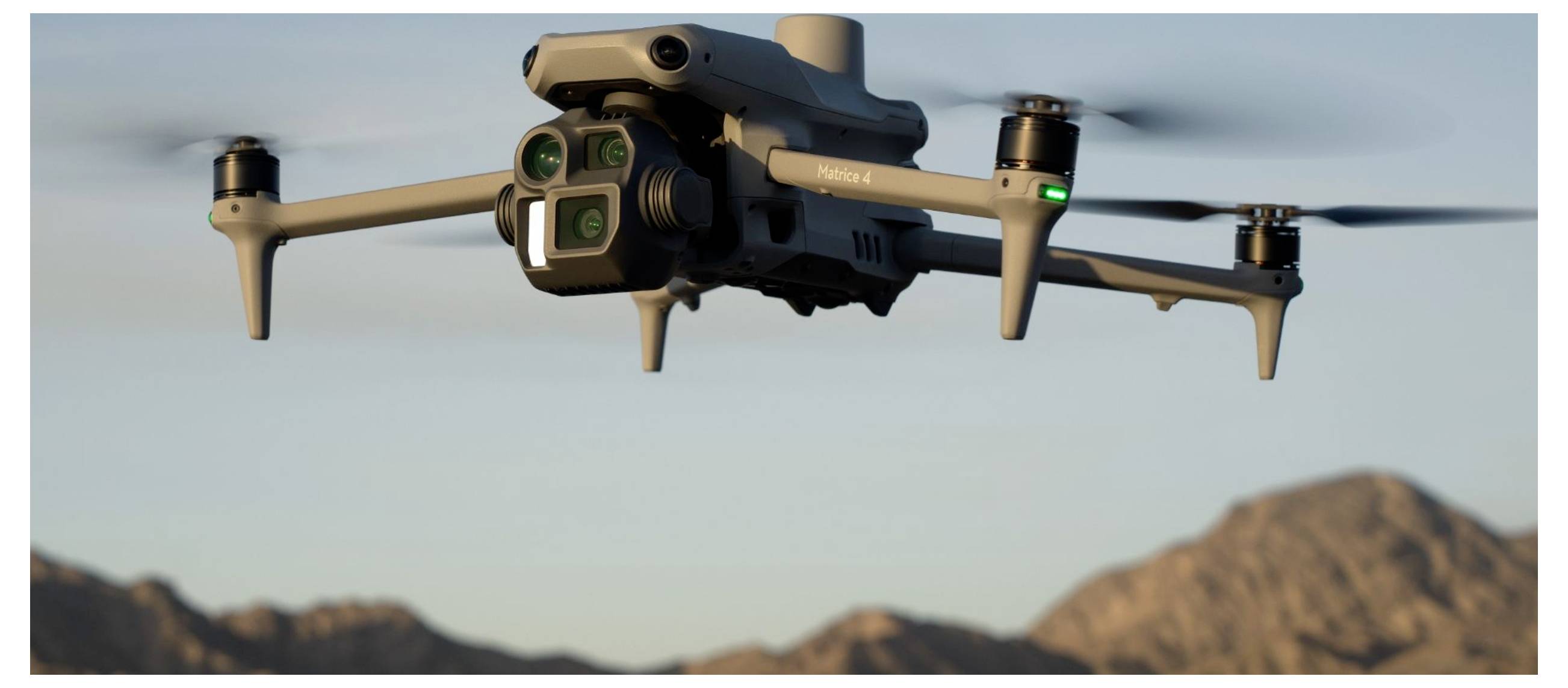 DJI Matrice 4E Quadrocopter 100% RtR Kameraflug, Profi Grau-6