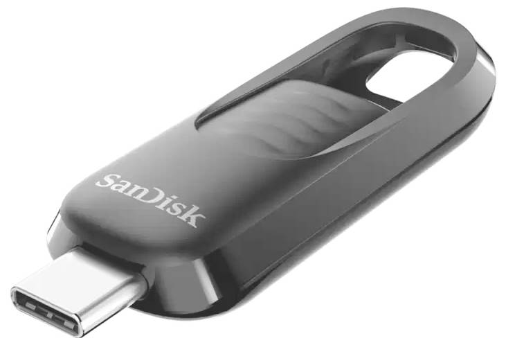 SanDisk Ultra Slider USB-Stick Retail 1 TB Schwarz SDCZ480-1T00-G46 USB-C® (USB 3.2 Gen 1)