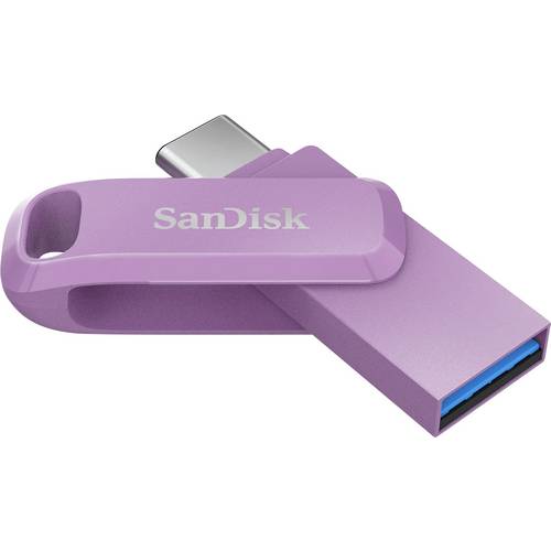SanDisk Ultra Dual Drive USB-Stick Retail 1 TB Lavendel SDDDC3-1T00-G46L USB-A (USB 3.2 Gen 1), USB-C® (USB 3.2 Gen 1)