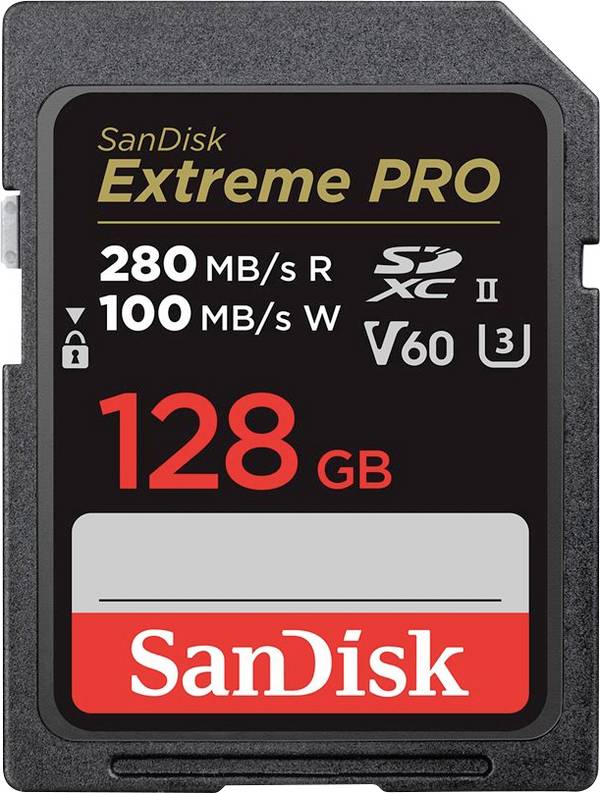 SanDisk Extreme Pro - Flash-Speicherkarte - 128 GB