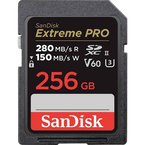 SanDisk Extreme Pro SDXC-Karte Retail 256 GB UHS-II