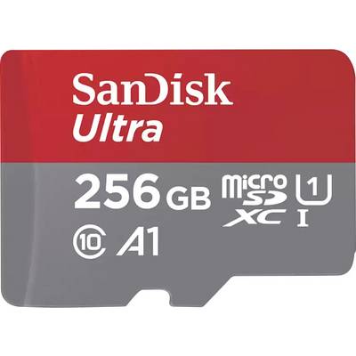 SanDisk Ultra - Flash-Speicherkarte (microSDXC-an-SD-Adapter-0