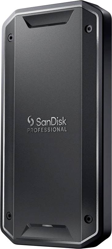 SanDisk 2 TB Externe SSD USB-C® (USB 3.2 Gen 2), Thunderbolt 3 Schwarz SDPS31H-002T-GBCND