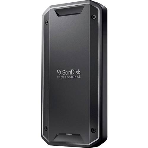 SanDisk 2 TB Externe SSD Thunderbolt 3, USB-C® (USB 3.2 Gen 2) Schwarz SDPS31H-002T-GBC1D