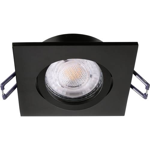 Deko Light Samsola, eckig, Schwarz 110049 Deckenstrahler Schwarz (matt)