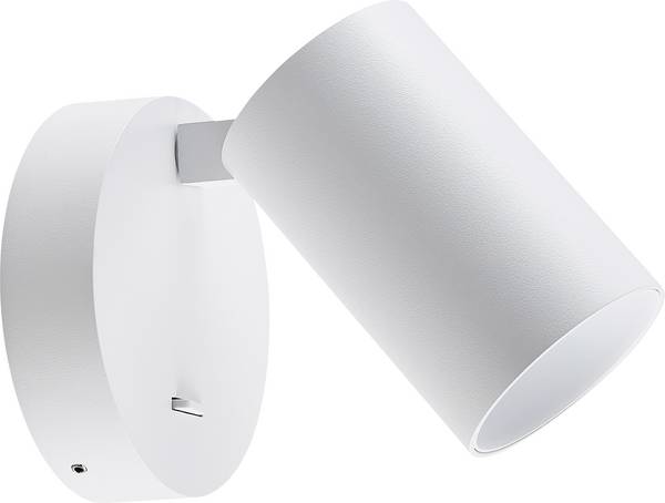 Deko Light Can Tilt rund, 1x 7,5 W GU10, Weiß 341333 Wandaufbauleuchte GU10  7.5 W  Weiß