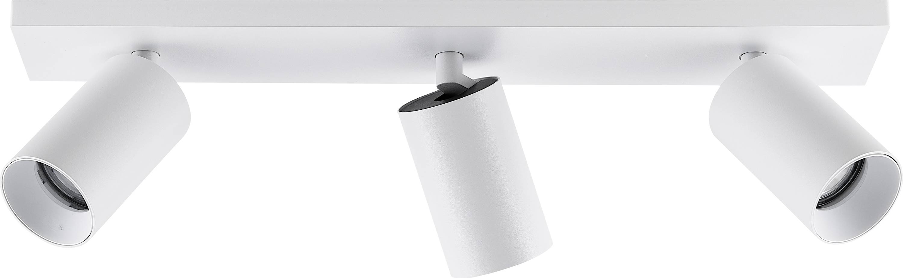 Deko Light 348249 Can Tilt eckig, 3x 7,5 W GU10, Weiß Deckenaufbauleuchte GU10 7.5 W Weiß